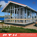 Q235 Light Steel Prefab Village Villa Resort House Building